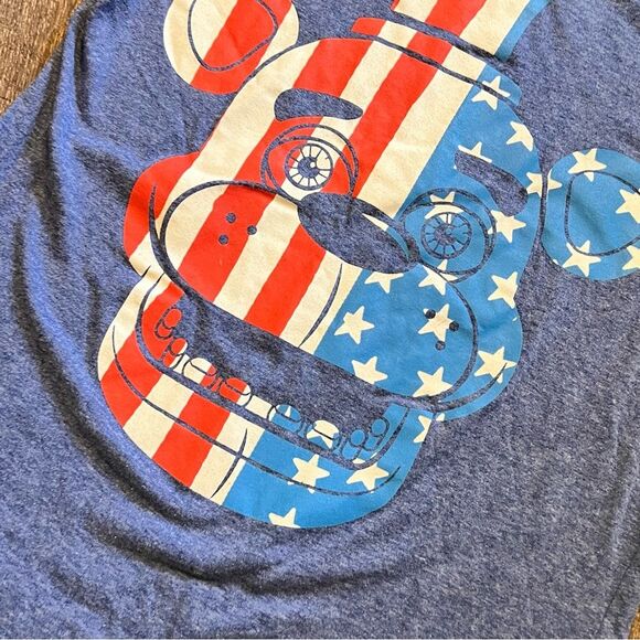 Five Nights at Freddy’s Freddy Fazbear Graphic Tee Blue Patriotic USA Shirt M - Picture 4 of 8